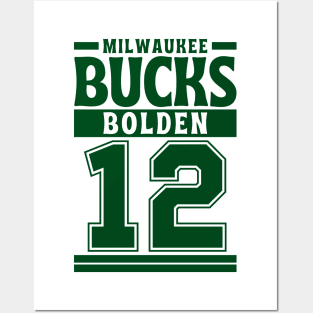 Milwaukee Bucks Boldennn 12 Limited Edition Posters and Art